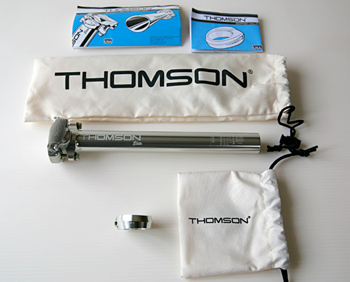 THOMSON（トムソン）のシートポストとクランプ