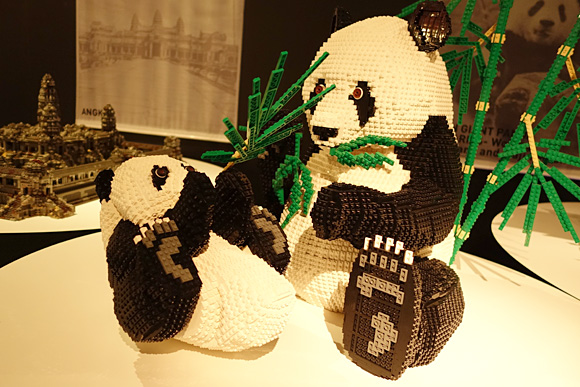 四川ジャイアントパンダのレゴ