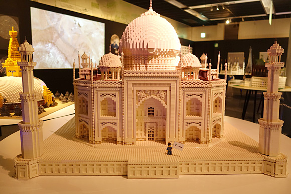 インドのタージ・マハルのレゴ